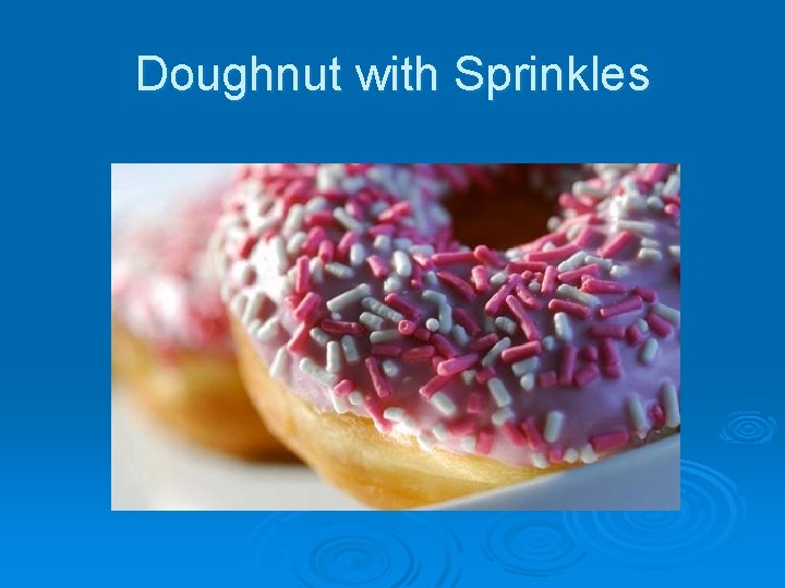 Doughnut with Sprinkles 