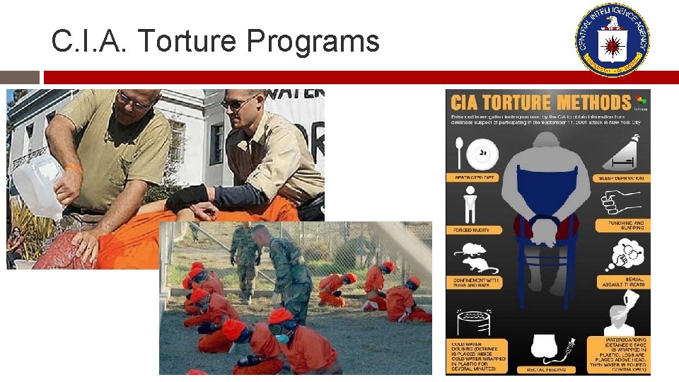C. I. A. Torture Programs 