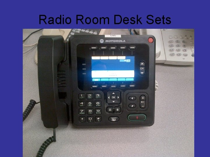 Radio Room Desk Sets 