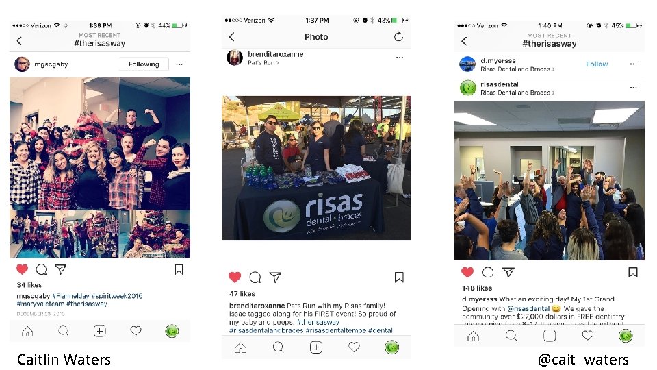 Caitlin Waters @cait_waters 