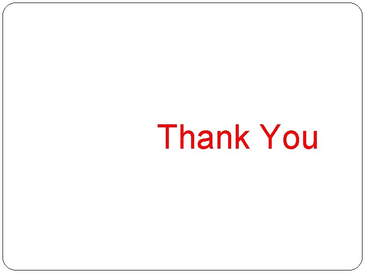 Thank You Thank You