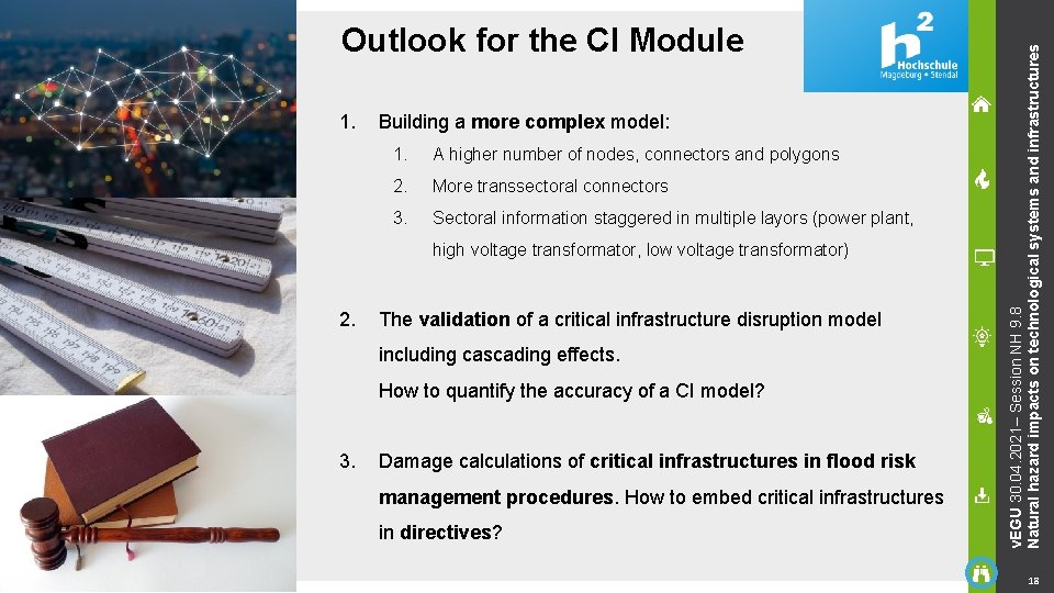 1. Building a more complex model: 1. A higher number of nodes, connectors and