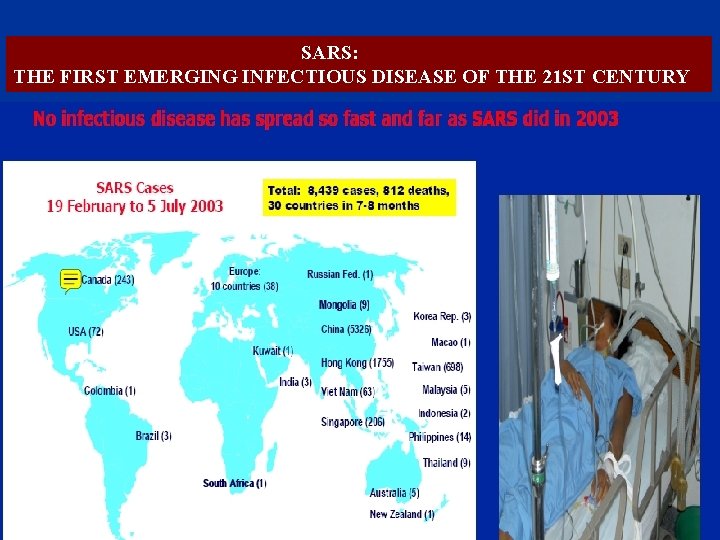 SARS: THE FIRST EMERGING INFECTIOUS DISEASE OF THE 21 ST CENTURY 28 