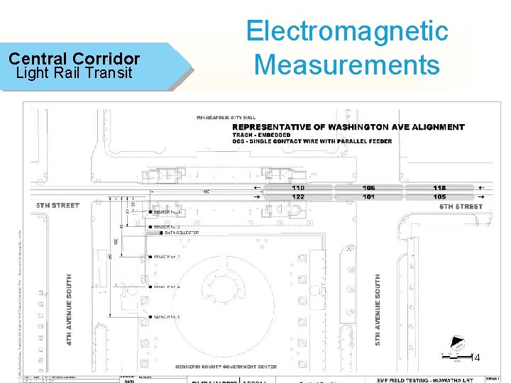 Central Corridor Light Rail Transit Electromagnetic Measurements 14 