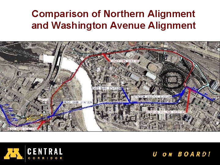 Comparison of Northern Alignment and Washington Avenue Alignment 20 
