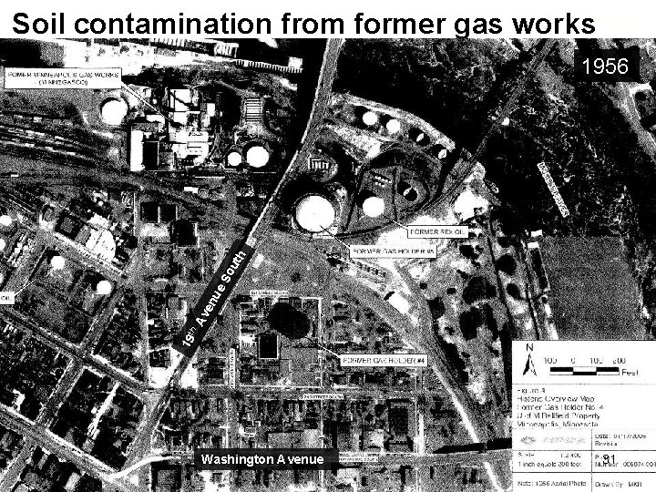 Soil contamination from former gas works 19 th Av en ue So u th
