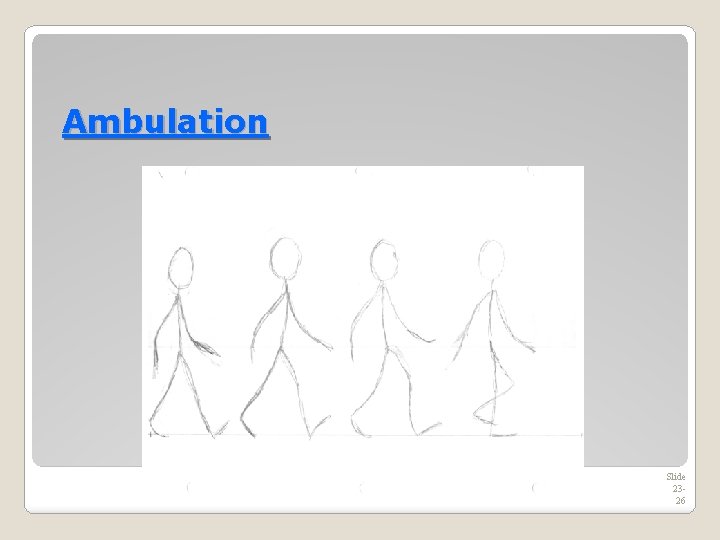 Ambulation Slide 2326 