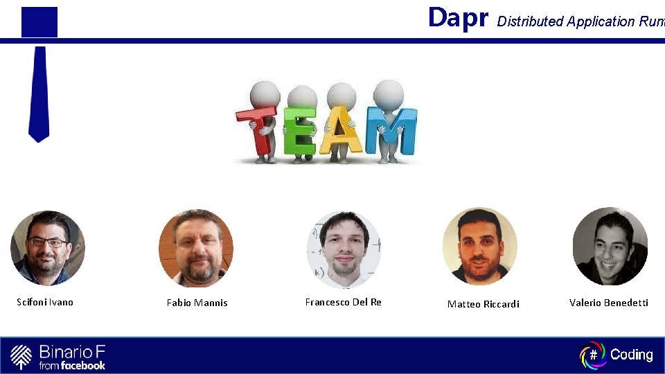 Dapr Scifoni Ivano Fabio Mannis Francesco Del Re Distributed Application Runt Matteo Riccardi Valerio