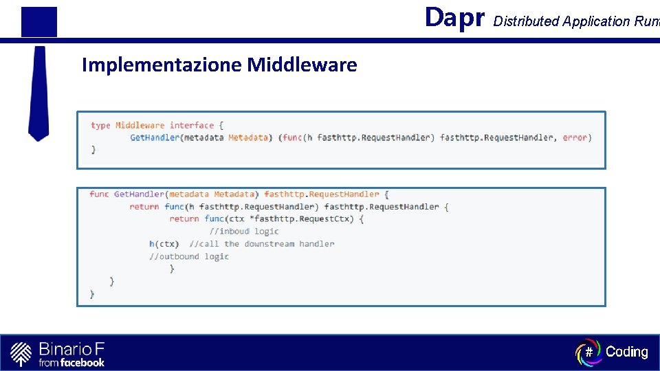 Dapr Implementazione Middleware Distributed Application Runt 