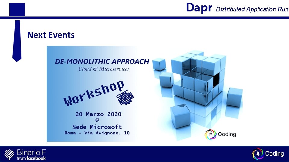 Dapr Next Events Distributed Application Runt 