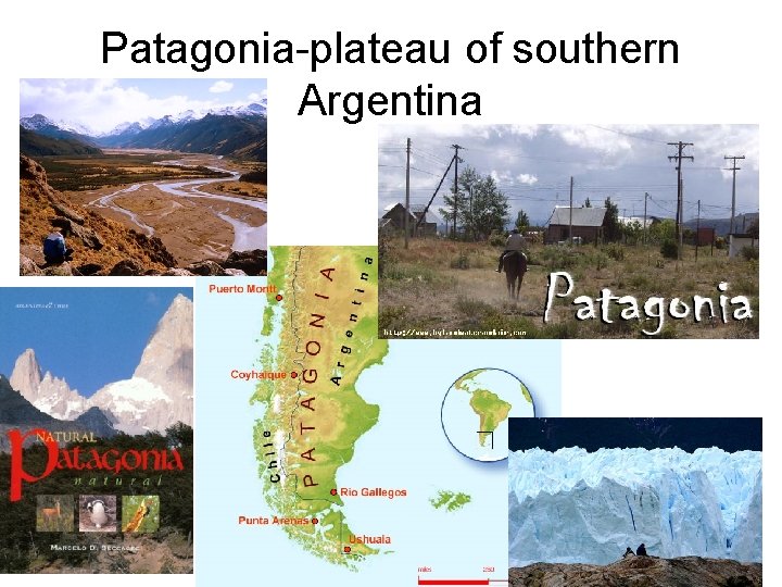 Patagonia-plateau of southern Argentina 