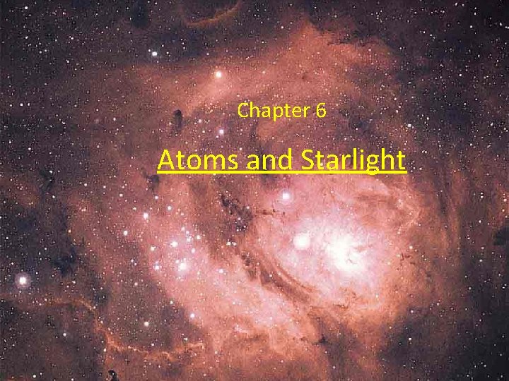 Chapter 6 Atoms and Starlight 