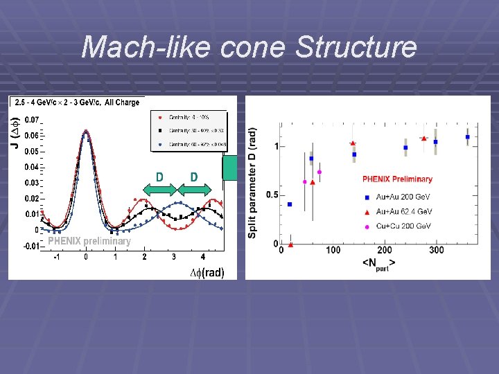 Mach-like cone Structure 