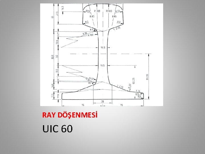 RAY DÖŞENMESİ UIC 60 RAY DÖŞENMESİ UIC 60