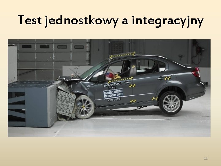 Test jednostkowy a integracyjny 11 