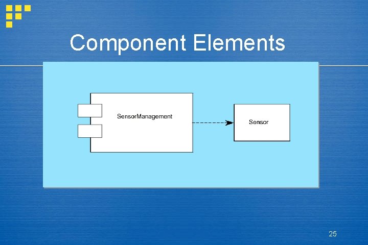 Component Elements 25 