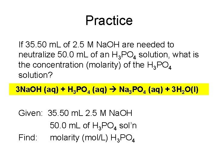 Concentrations Of Solutions Behavior Of Solutions Depend On