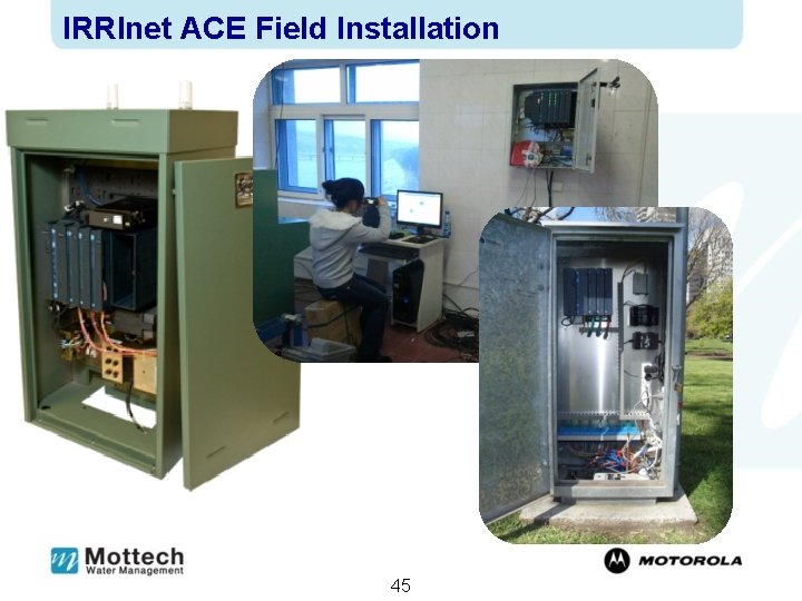 IRRInet ACE Field Installation 45 