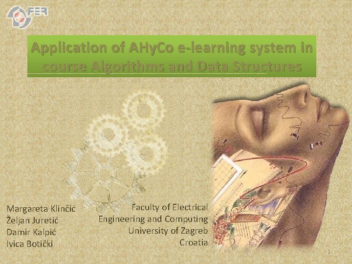 Application of AHy Co elearning system in course