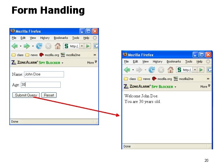 Form Handling 20 