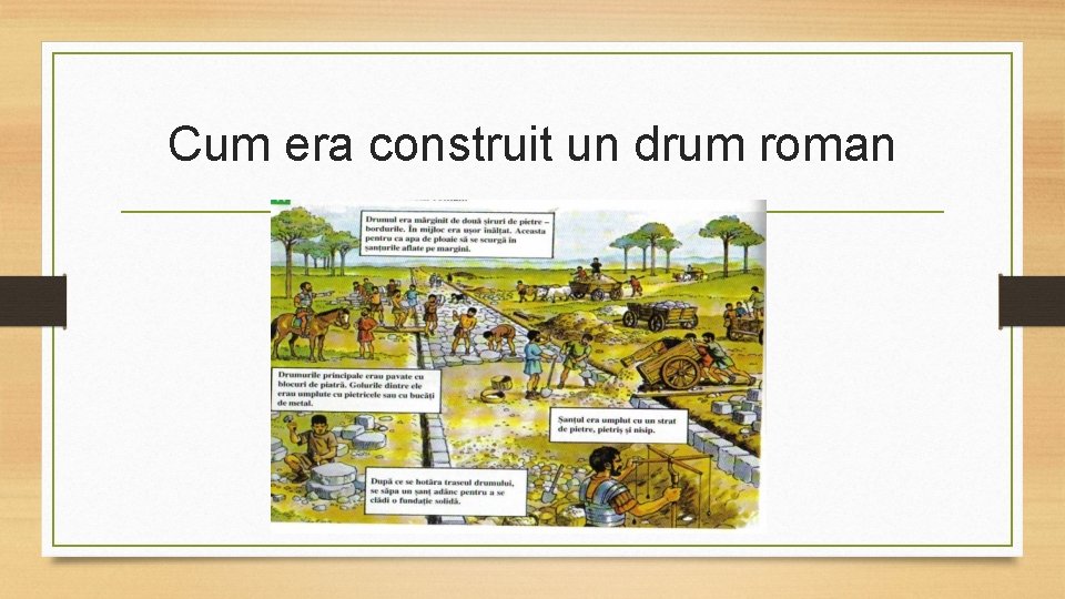 Cum era construit un drum roman 