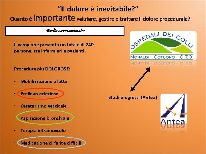 “Il dolore è inevitabile? ” Quanto è importante valutare, gestire e trattare il dolore