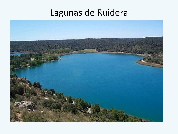 Lagunas de Ruidera 