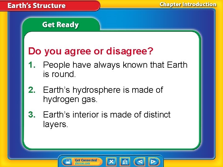 Do you agree or disagree? 1. People have always known that Earth is round. Do you agree or disagree? 1. People have always known that Earth is round.