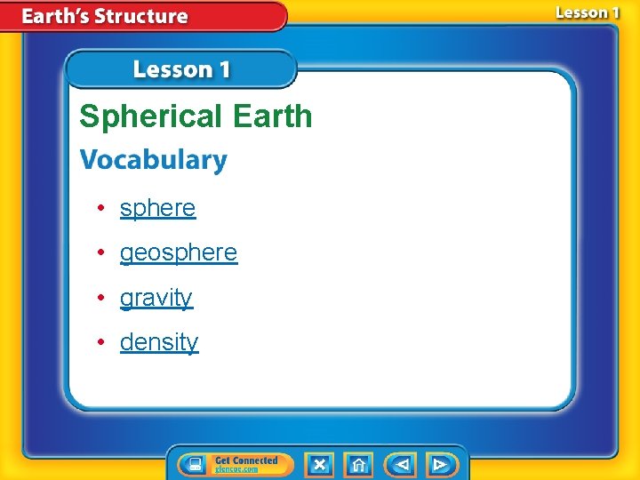 Spherical Earth • sphere • geosphere • gravity • density Spherical Earth • sphere • geosphere • gravity • density
