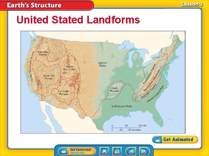 United Stated Landforms United Stated Landforms