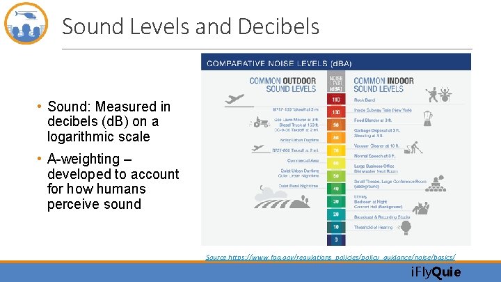 Sound Levels and Decibels • Sound: Measured in decibels (d. B) on a logarithmic