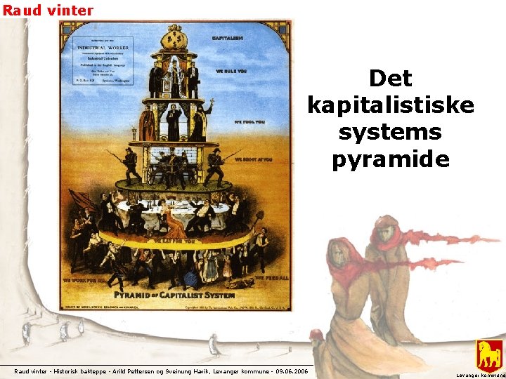 Raud vinter Det kapitalistiske systems pyramide Raud vinter - Historisk bakteppe - Arild Pettersen