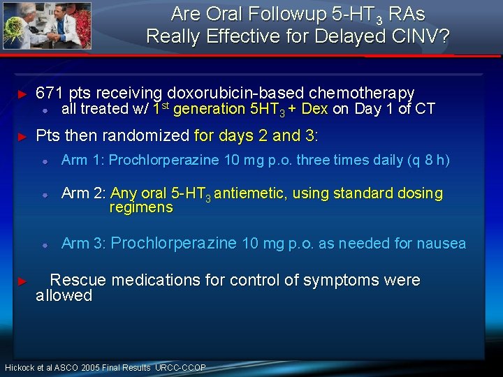 Are Oral Followup 5 -HT 3 RAs Really Effective for Delayed CINV? ► 671