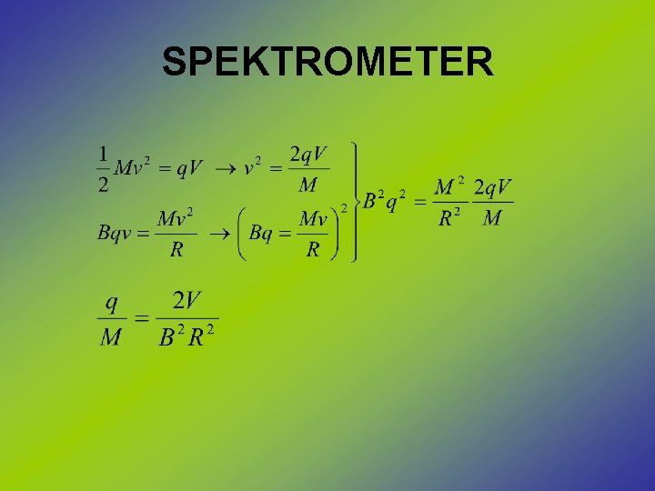 SPEKTROMETER 