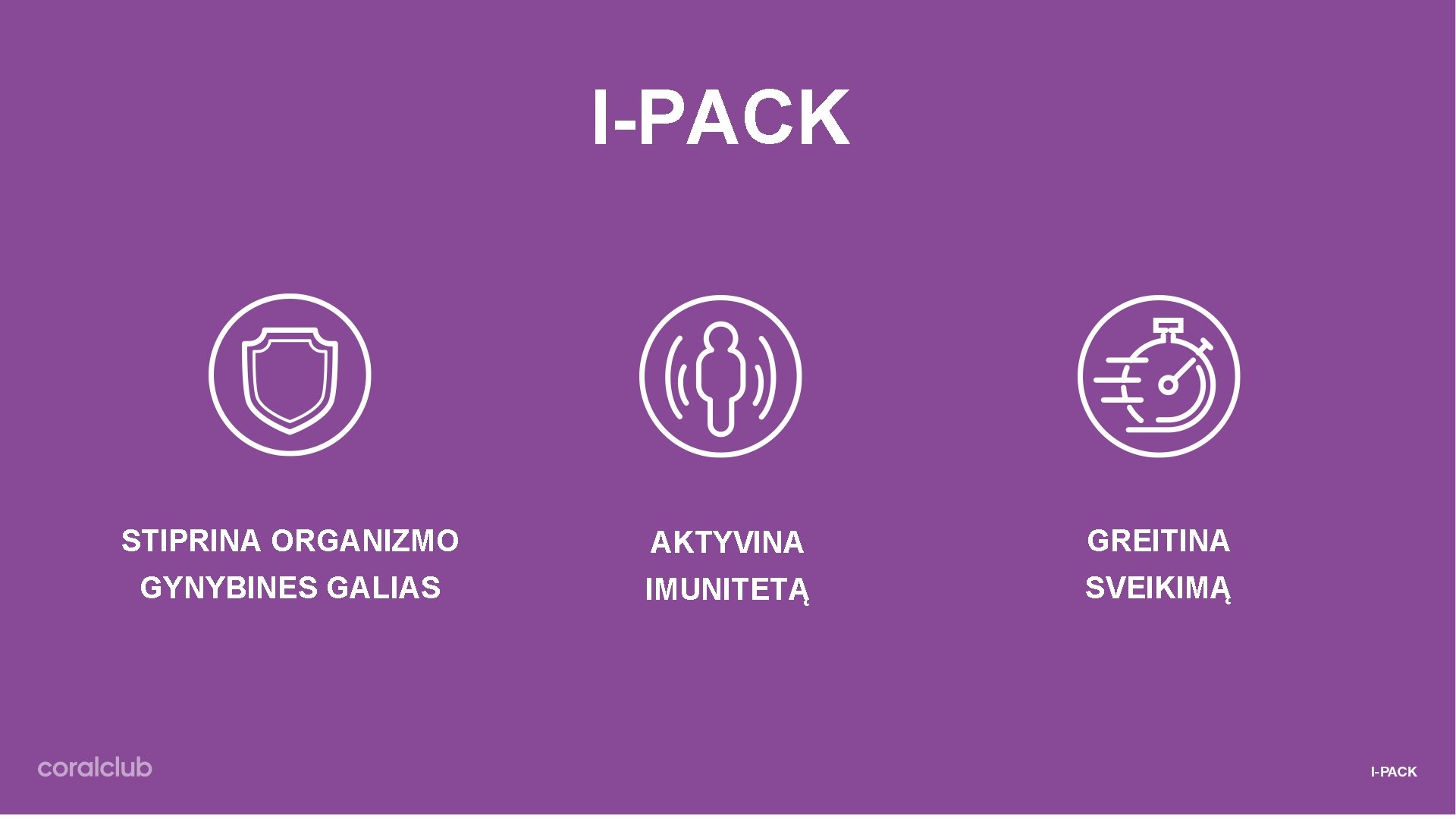 I-PACK STIPRINA ORGANIZMO AKTYVINA GREITINA GYNYBINES GALIAS IMUNITETĄ SVEIKIMĄ 