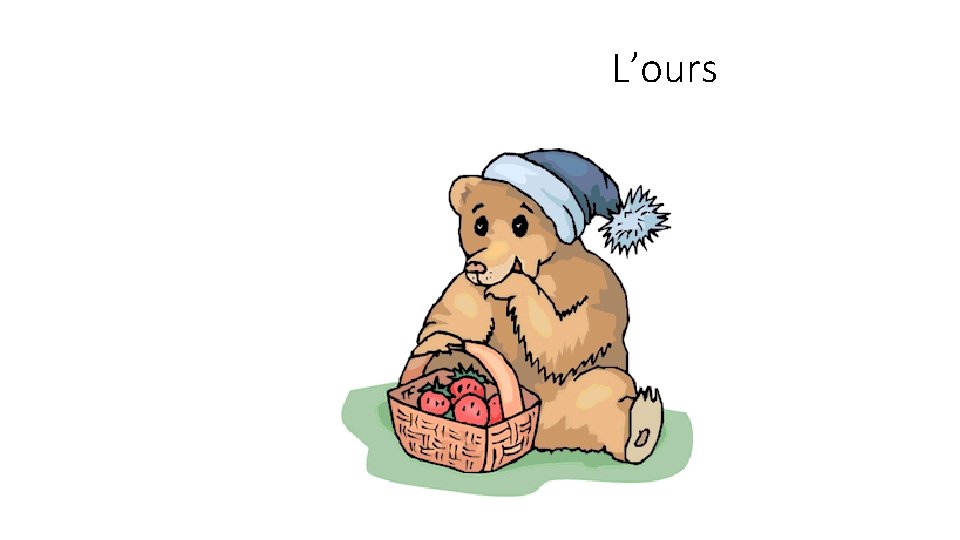 L’ours 