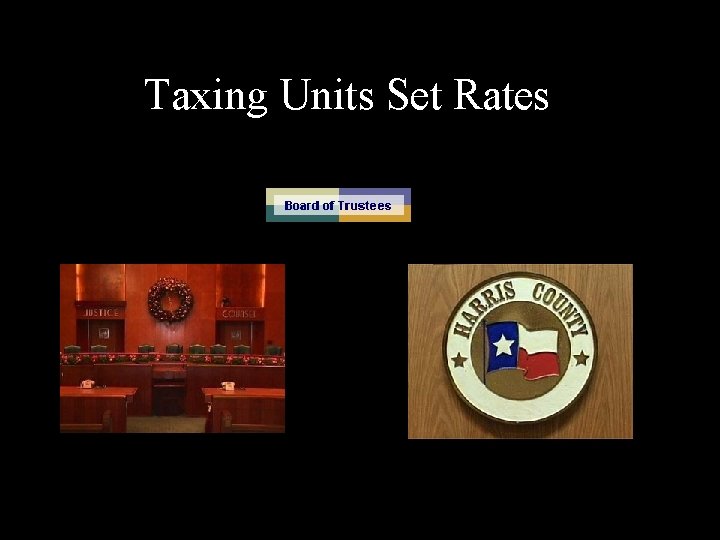 Taxing Units Set Rates 