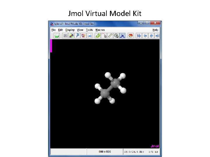 Jmol Virtual Model Kit 