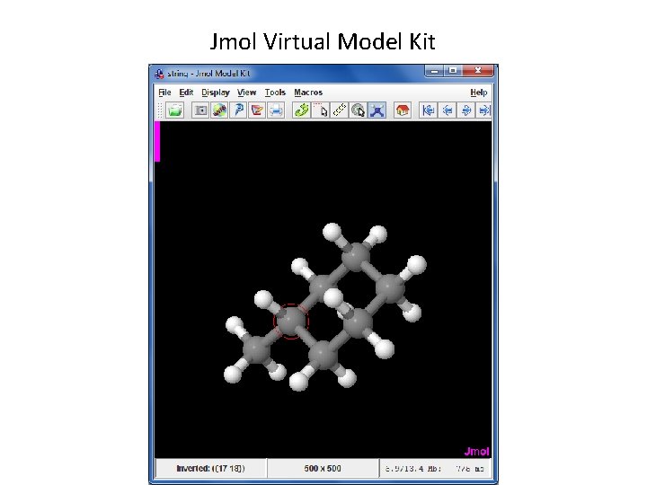 Jmol Virtual Model Kit 