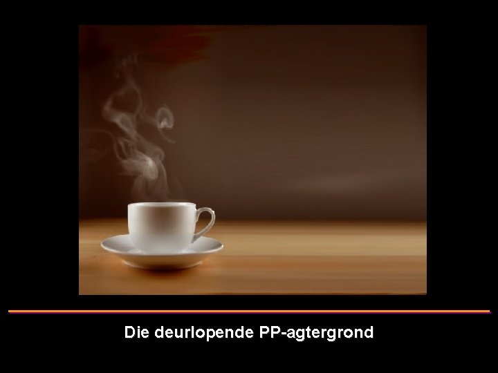 Die deurlopende PP-agtergrond 