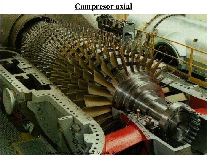 Compresor axial Termotecnia y Generación Termoeléctrica. - J. A. Millán - Iñaki Gómez 