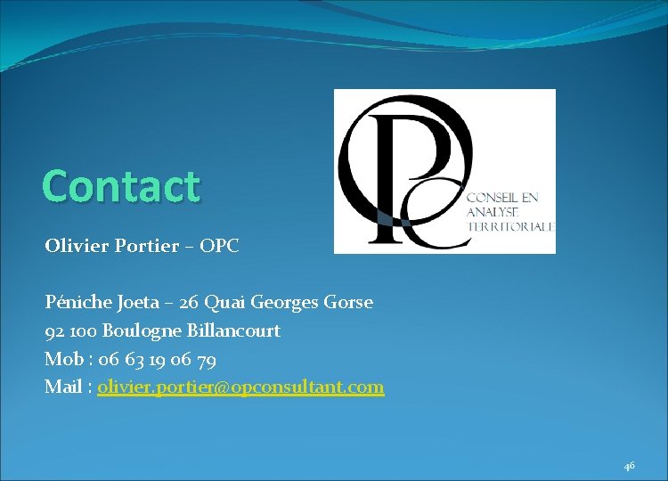 Contact Olivier Portier – OPC Péniche Joeta – 26 Quai Georges Gorse 92 100