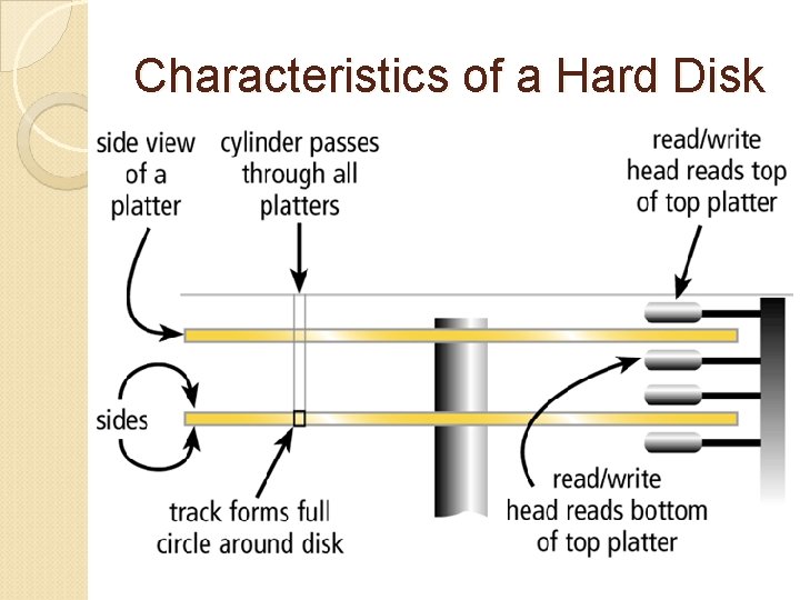 Characteristics of a Hard Disk 