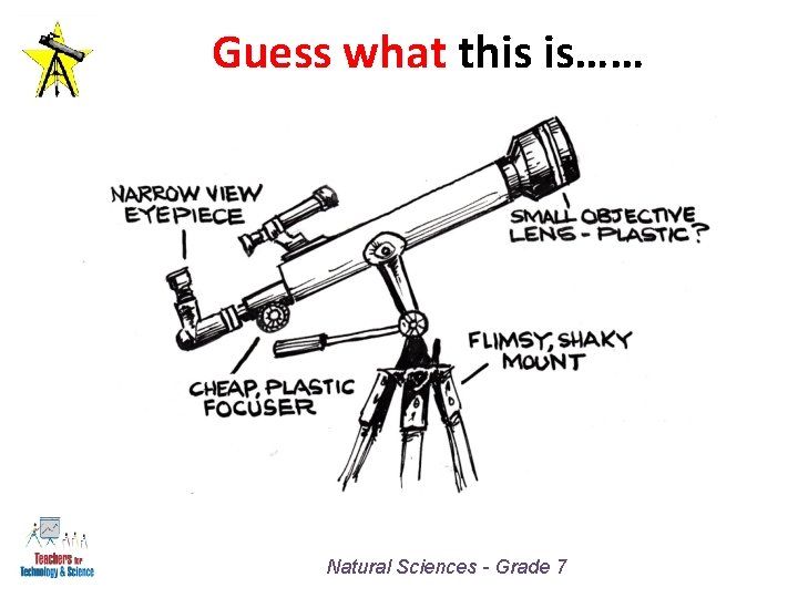 Guess what this is…… Natural Sciences - Grade 7 