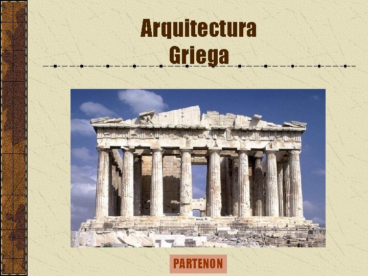 Arquitectura Griega PARTENON 