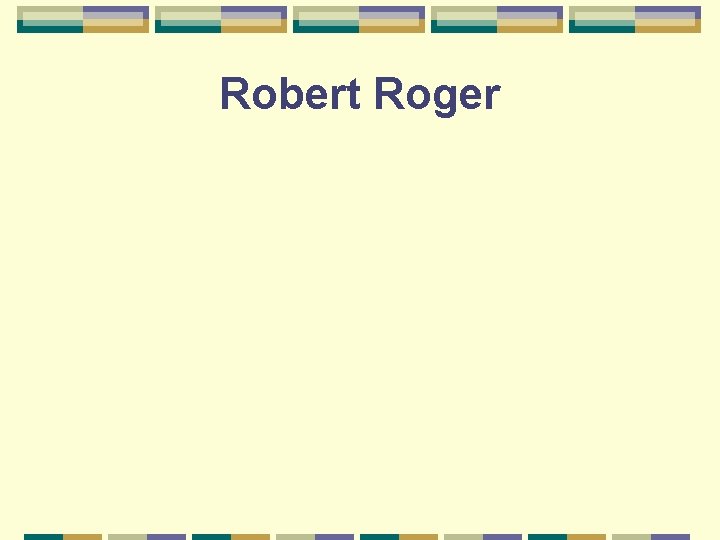 Robert Roger 