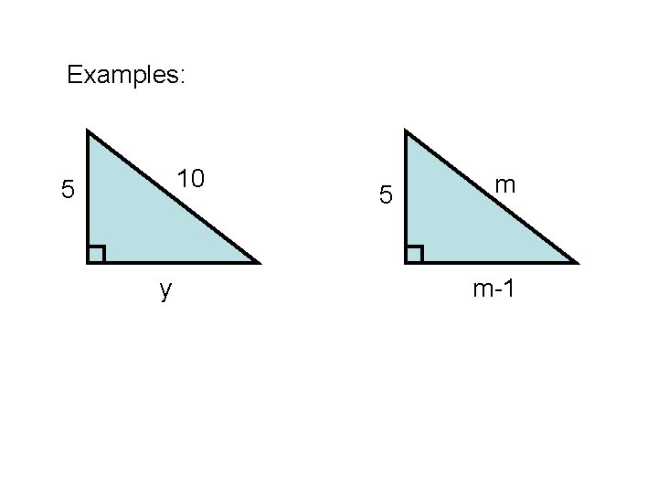 Examples: 10 5 y 5 m m-1 