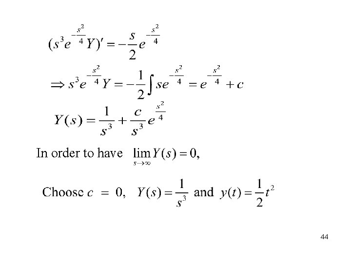In order to have 44 In order to have 44