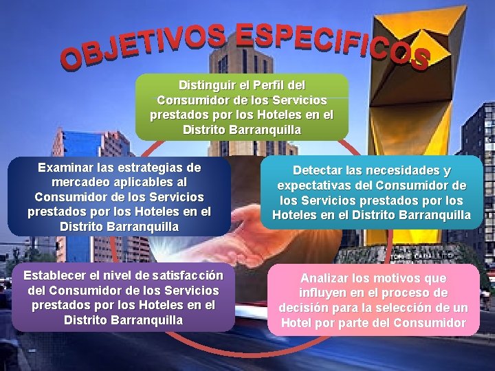 Distinguir el Perfil del Consumidor de los Servicios prestados por los Hoteles en el