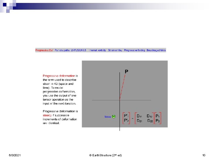 6/3/2021 © Earth. Structure (2 nd ed) 10 